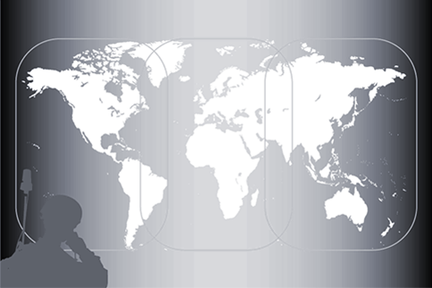 Inmarsat L-TAC Satellite Global Coverage